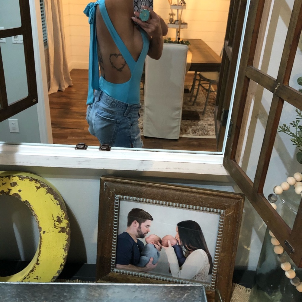 Sexy backless bodysuit